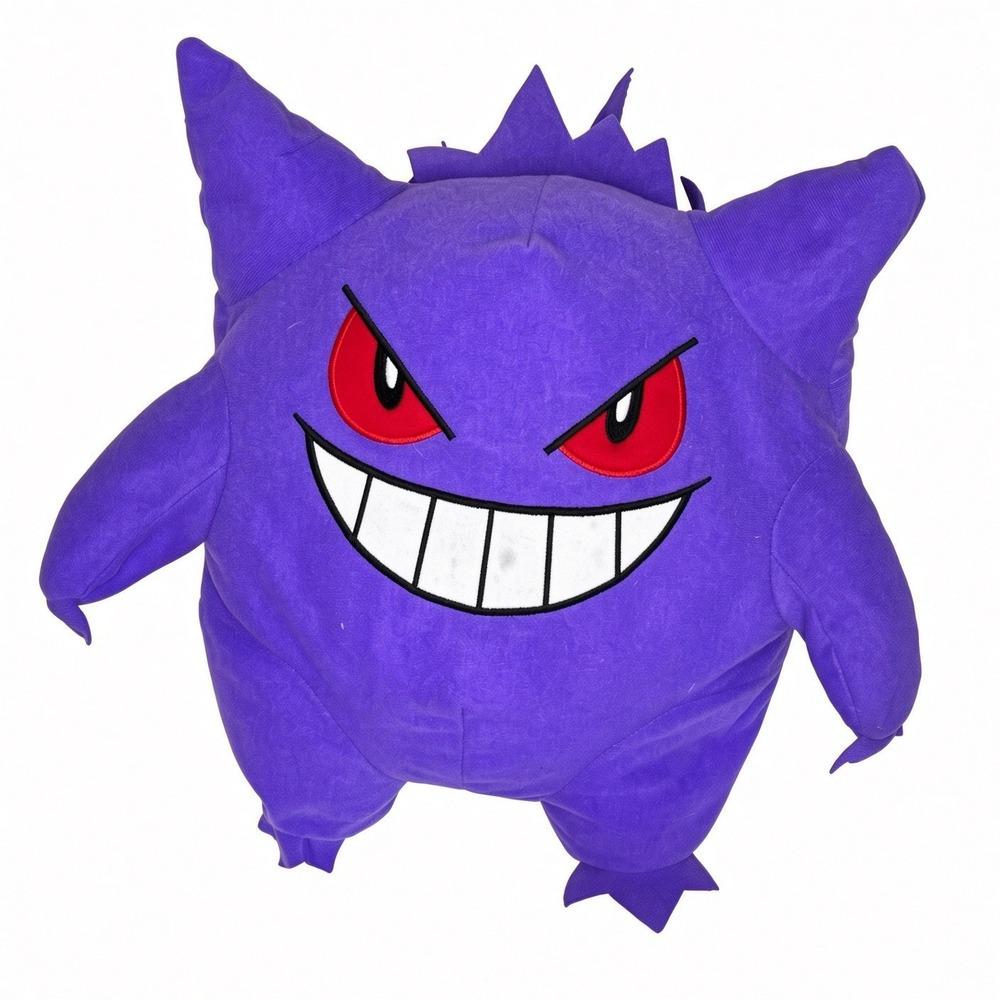 Pokémon Gengar Plush Purple Official Soft Stuffed Animal Toy with Tag